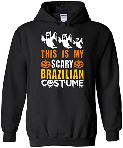 This Is My Scary Brazilian Costume Halloween Pullover Hoodie Sweatshirt