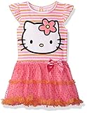 Hello Kitty Little Girls' Toddler Dress Set, Sugarplum Combo, 2T