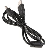 Kentek USB 2.0 Cable – 6ft, Type A Male To Mini B Male For Canon EOS Rebel T1i-T5i