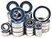 Team Associated RC8, RC8e, RC8T, RC8Te, RC8.2, RC8.2e, RC8.2T, RC8.2Te, SC8 Bearing Kit Set (28 Bearings) - by DSM Off-Road