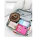 Simmer Stone Portable Waterproof Travel Shoe Tote Bag/case/organizer,hold 3 Pairs of Shoes,perfect for Travel/ Business Trip/ourdoor Sport (Peach Red)