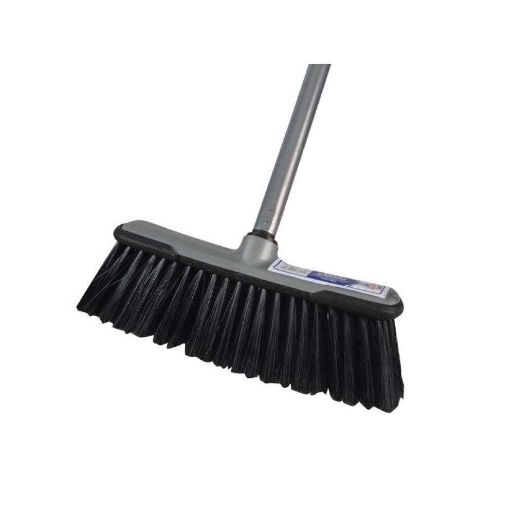 Faithfull FAIBRSOFTDIY Soft Broom with 1.2M Screw On Handle 300mm Wide