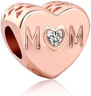 rose gold mom pandora charm