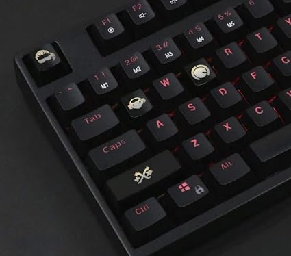 Amazon Mugen カスタムオーバーウォッチゲームキーキャップセット チェリーmxスイッチ用 ほとんどのメカニカルゲームキーボードに対応 キーキャッププラー付き ブラック 無限 Mugen ゲーミングキーボード 通販