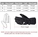 ANDORRA Women's Waterproof Touchscreen Ski Gloves