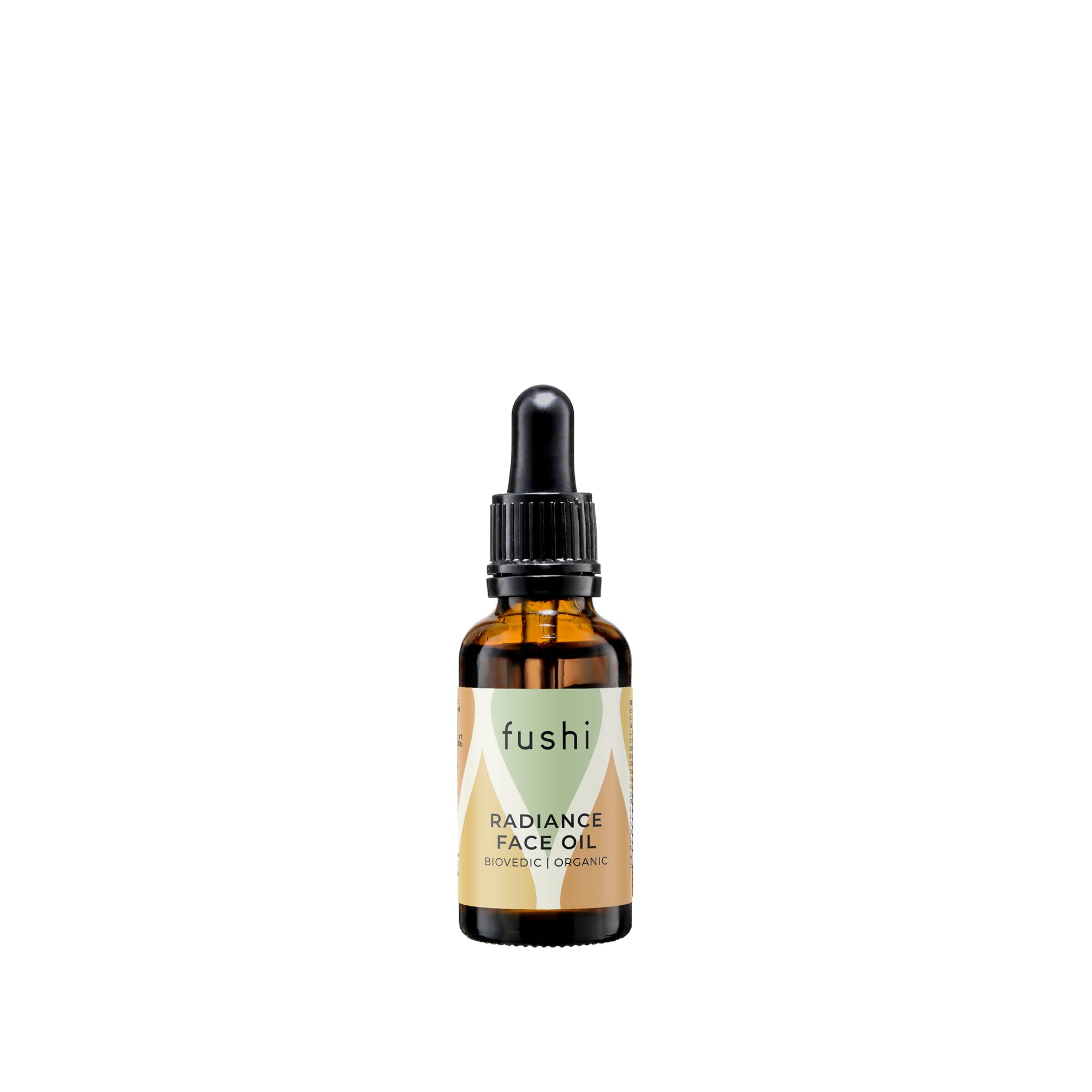 Fushi Biovedic Radiance Face Oil 30ml | Fresh Pressed | Ayurvedic Herb Manjisthta, Kalahari Melon Seed & Raspberry Seed | Best for Dull Skin, Fine Lines & Dry Skin Relief | Manufactured in The UK