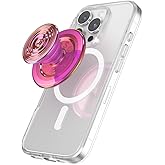 PopSockets Phone Grip for MagSafe, Magnetic Holder, Phone Stand - Ripple Iridescent Absinthe