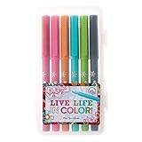 Erin Condren Markers-Party Pops, Fiber Point Pens, Colorful (ACC-MRKSET-PP)