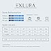 Exlura Women Casual Boho Strappy Polk Dot Ethnic Prints Maxi Dress Black X-Large