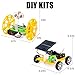 CYZAM DIY Robotics Science Kits STEM Toys for Kids, Electric Motor Assembly Solar Powered Car Kit, DIY Science Engineering Experiments Projects for Boys & Girls (2 Sets)