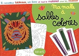 Ma malle à sables colorés