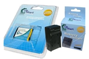 UPSTART BATTERY Replacement for Nikon Coolpix S3300 Battery and Charger - Compatible with Nikon EN-EL19 Digital Camera Batteries and Chargers (700mAh 3.7V Lithium-Ion)