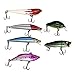 Threemart Fishing Lure Set Including Spoon Lures,Soft Plastic Lures,Popper,Crank,Rattlin,Spinnerbaits and More