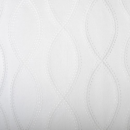 Hermosa Collection Luxury Jacquard Fabric Shower Curtain