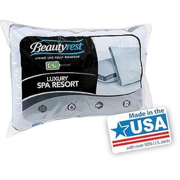 Amazon Com Beautyrest Luxury Spa Resort Pillow Beauty
