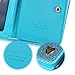 BENTOBEN iPhone 6S Plus Case, iPhone 6 Plus Case, Glitter Bling Luxury Shiny PU Leather Flip Credit Card Slots Cash Holder Wrist Strap Wallet Case for iPhone 6 Plus / 6S Plus (5.5 inch), Light Blue