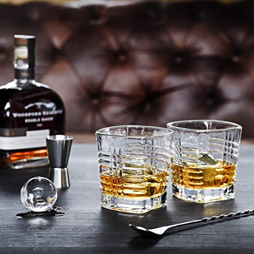 34oz Whiskey Decanter Set & Glass Set Premium Crystal Liquor Decanter