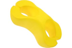 CALLARON Ankle Kick Board Swimming Training Aid, Yellow Ankle Float for Freestyle Kicking, Swim