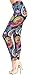 VIV Collection Regular Size Printed Brushed Leggings (Mystic Festival S2)