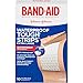 Band-Aid Brand Water Block Tough Strips Adhesive Bandages for First Aid Wound Care, Durable Waterproof Bandages to Protect Minor Cuts, Scrapes & Burns, Sterile, Extra Large, 10 ct