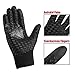 Prodigen Outdoor Winter Gloves Touchscreen Waterproof Warm Gloves Insulated Thermal Gloves for Cycling,Riding,Driving,Running,Biking Sports for Men&Women Black(B-M)
