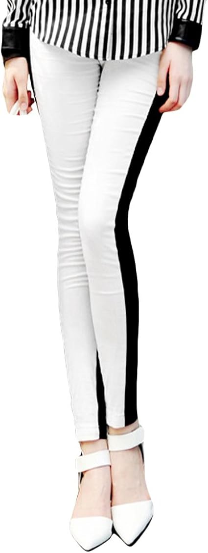 Download Locomo Women Half White Front Black Back Legging FFT041 S ...