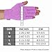 DISUPPO Arthritis Gloves Women and Men Relieve Pain from Rheumatoid, RSI,Carpal Tunnel, Compression Gloves Fingerless for Computer Typing, Dailywork, Hands and Joints Pain Relief (Purple, Medium)