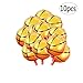 BinaryABC Basketball Mylar Foil Balloons,Sports Theme Party Supplies,10Pcs(18 Inch) (Basketball-1)