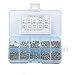 MEIYYJ M1 M1.2 M1.4 M1.7 Mix PA 304 Stainless Steel Phillips Head Micro Screws Pan Self-Tapping Electronic Mini Screws Kit, Pack of 1000