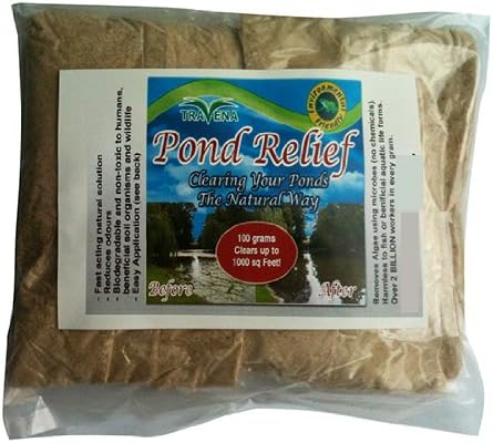Pond Relief Algae and Blanketweed Remover for Ponds and Lakes 500g for Large Ponds and Lakes - FREE SHIPPING