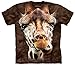 The Mountain Giraffe Adult T-Shirt, Brown, 2XL