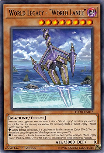 World Legacy -World Lance - FLOD-EN018 - Rare - 1st Edition - Flames of Destruction