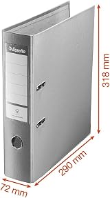 Esselte A4 Lever Arch Files Red, 3 Pack 624292, 72x318x290mm view 5