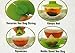 Epoca Silicone Tea Bag Buddy and Cup Cover Lid, 2-Pack, Green
