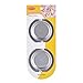 2PCS Kitchen Sink Strainer With Handle Stainless Steel Garbage Portable Strainer Basket By HOXHA, Large Wide Rim 4.3
