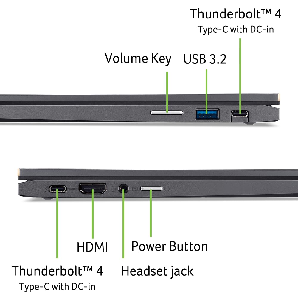 Acer Chromebook Spin 714 Laptop with Google AI – Intel Evo | Intel Core i7-1355U | 14