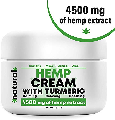 Organic Hemp Pain Relief Extract 4500 Mg, Made in USA, Non-GMO, Natural Hemp Oil for Joint Pain