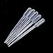 Qingsun 20 Pieces White 3ML Disposable Plastic Eye Dropper Set Transfer Graduated Essential Oils Pipette Dropper