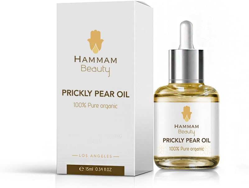 100% Organic Natural Pure Moroccan Cactus Prickly Pear Oil Facial Moisturizer, Anti-aging Night Serum