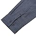 Hasuit Men's Fashion Cowboy Cut Long-Sleeve Button Down Shirt