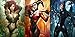 Harley Quinn Batman Arkham City Fabric Cloth Rolled Wall Poster Print -- Size: (47