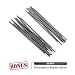 Weanas Aluminum Rod Tent Pole Replacement Accessories (2 Poles, 14'2" Poles)