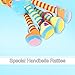 JAMSWALL Plush Giraffe Animal Baby Plush Toy Developmental Interactive Toy Infant Baby Development Soft Giraffe Animal Handbells Rattles Handle Toys Crib, High Chair Interactive Playing