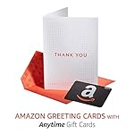 Amazon Premium Greeting Cards with Anytime Gift Cards, Pack of 3 (Thank You Dots Design)