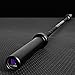 Wonder Bar Alloy Steel Olympic Barbell, Top All-Around Barbell for Weightlifting and Powerlifting with Black Zinc Finish - 15kg or 20kg + Bronze Bushing or Needle Bearing Cartridge (15kg Bushing)
