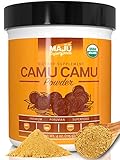 Organic Camu Camu Powder: Guaranteed Purest Source, 100% Raw, USDA Organic CamuCamu, Packaged in USA by Maju Superfoods