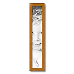 ArtToFrames 4x23 inch Gold Rustic Barnwood Wood