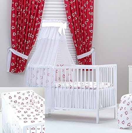 Camarade Set 5 Pcs De Linge De Lit Bebe Evolutif Tour De Lit Ciel De Lit Fleche Drap Housse Piccolino Amazon Es Bebe