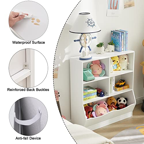 TOYMATE Toy Organizers and Storage, Kids Bookshelf and Bookcase for