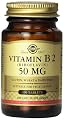 Solgar Vitamin B2 Riboflavin Tablets, 50 mg, 100 Count